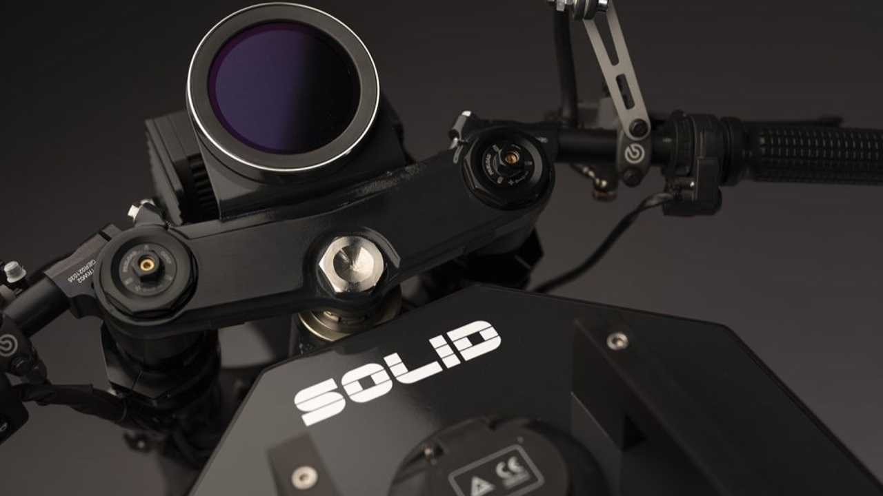 SOLID EV Unveils First Production-Ready CRS-01 Electric Motorcycle