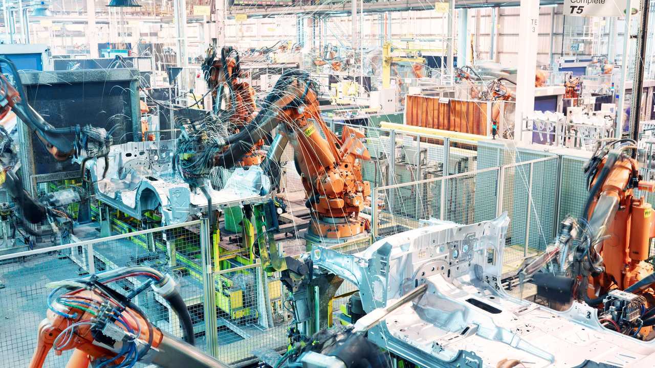 La fabbrica Land Rover di Solihull