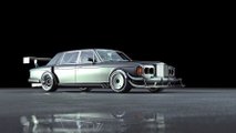 Bentley Turbo R Pikes Peak Rendering Three Quarters Low