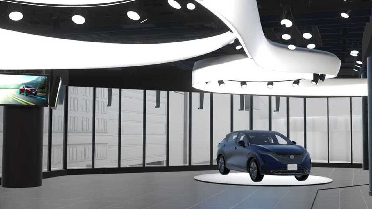 Nissan Crossing, lo showroom virtuale espone la nuova Ariya