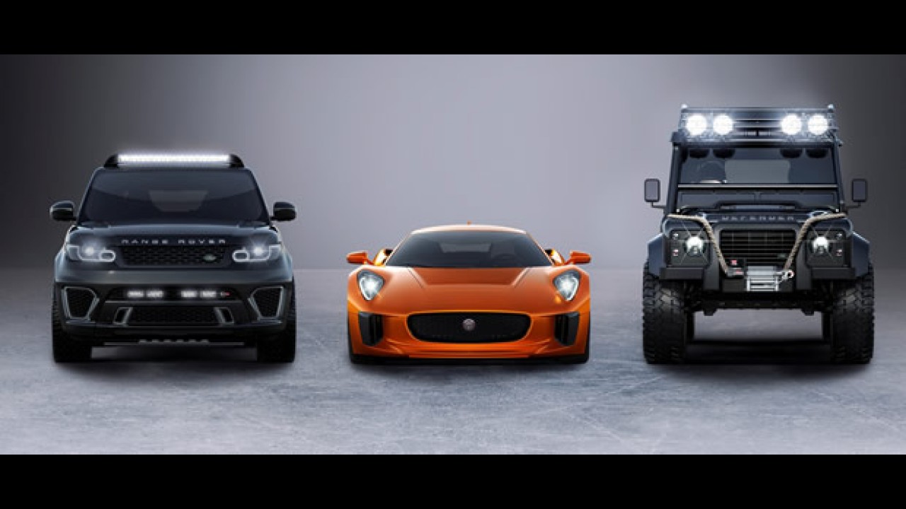 James Bond Spectre terá super carros da Land Rover, Jaguar e Aston Martin