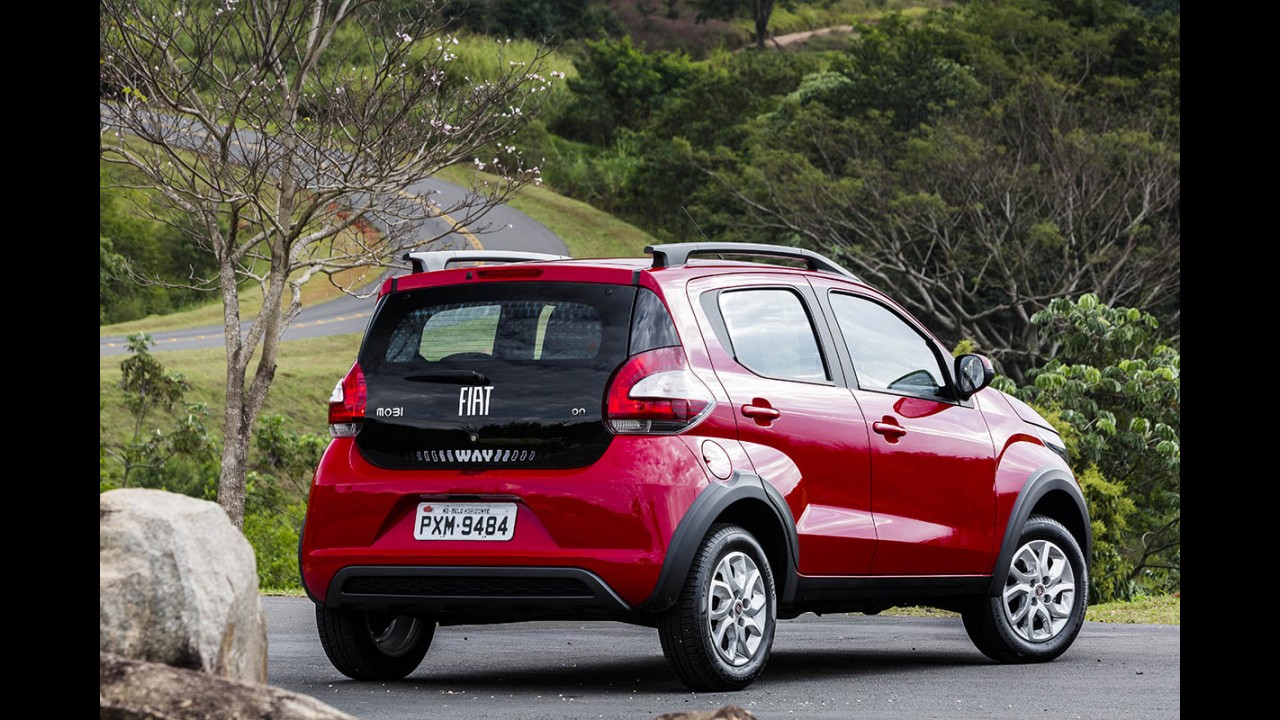 Fiat Mobi sai na frente do VW up! nas vendas de julho; Etios passa Palio