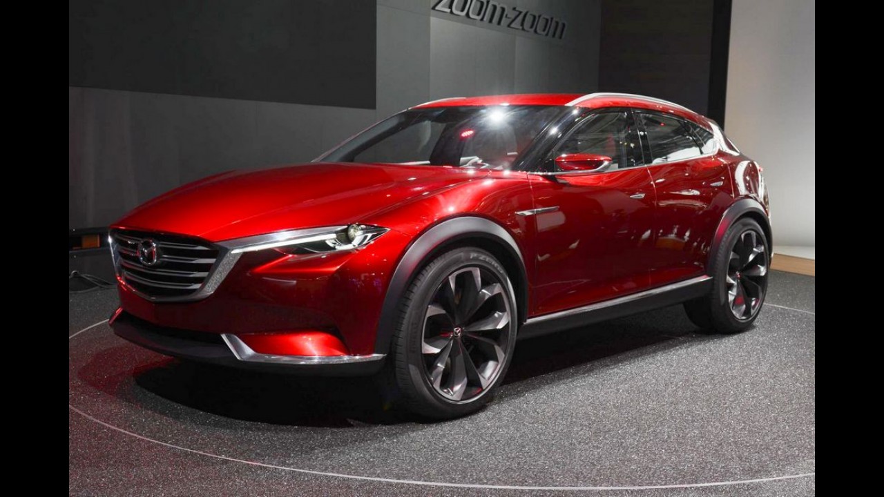 Mazda divulga primeira imagem do crossover CX9, que