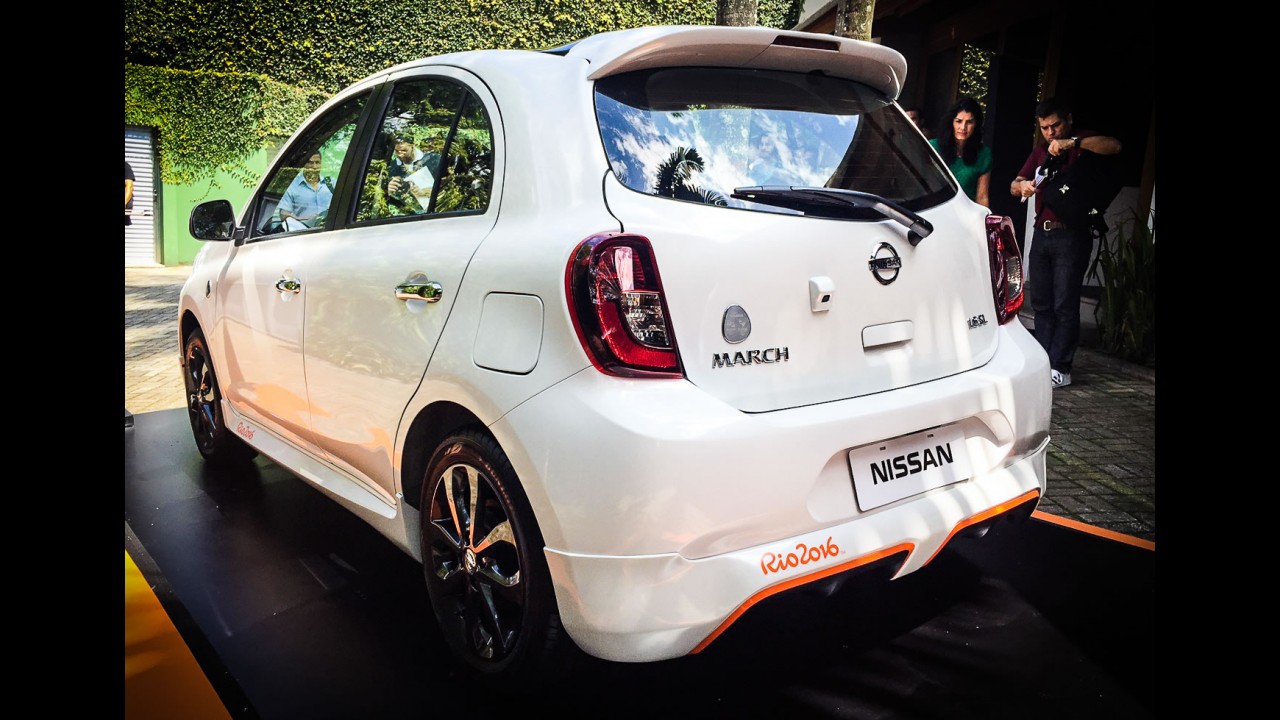 Nissan lança série especial March Rio 2016 por R$ 53.990