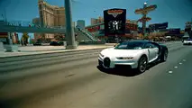 Bugatti Chiron çöl testi