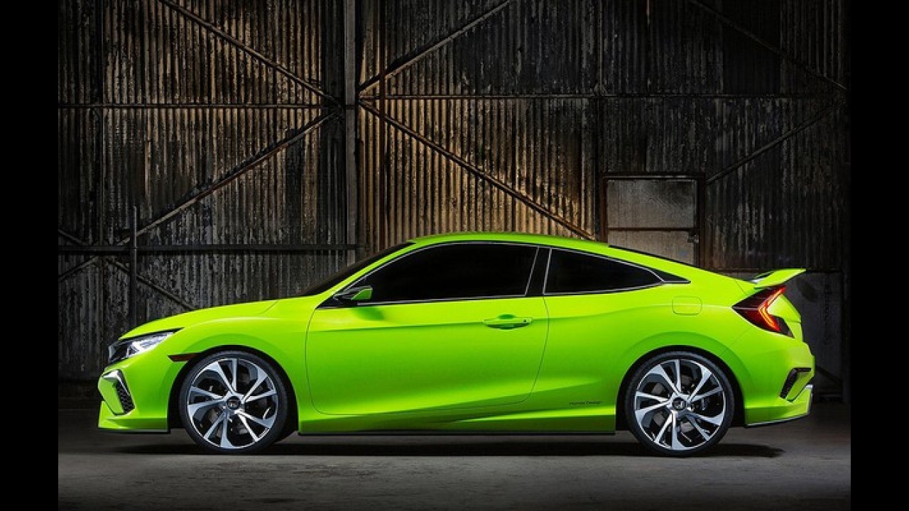 Novo Honda Civic cupê será apresentado no Salão de Los Angeles