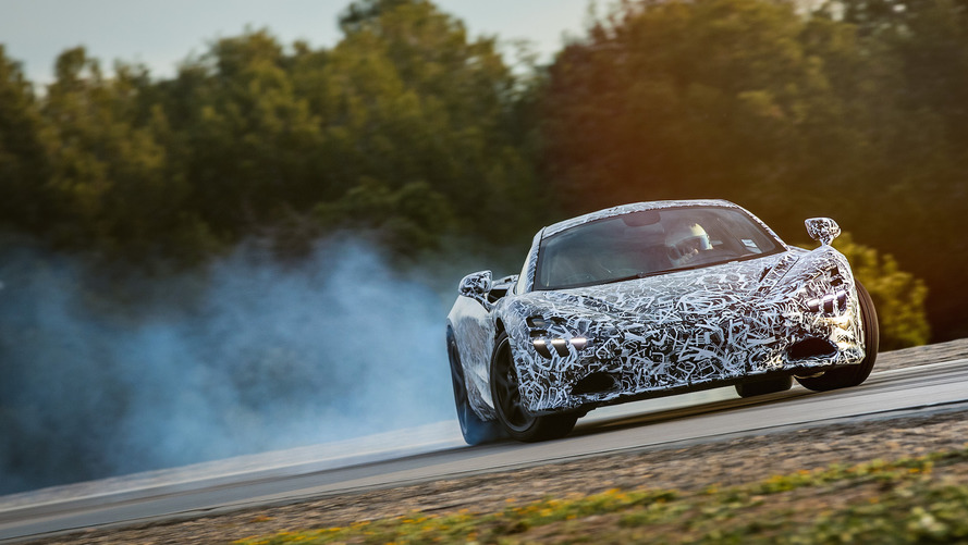 McLaren P14 Spy Shots