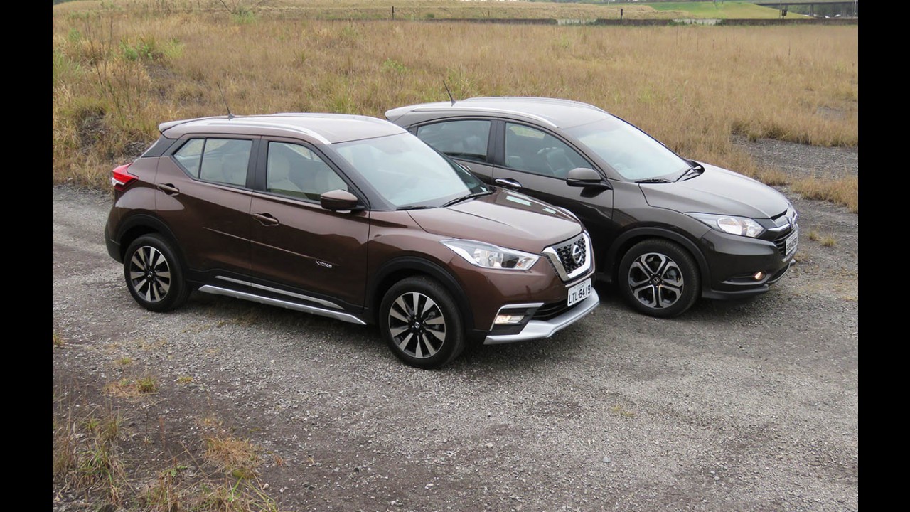Teste CARPLACE: Nissan Kicks faz duelo "olímpico" contra o Honda HR-V