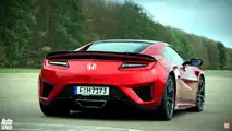 Honda NSX vs Honda Civic Type R