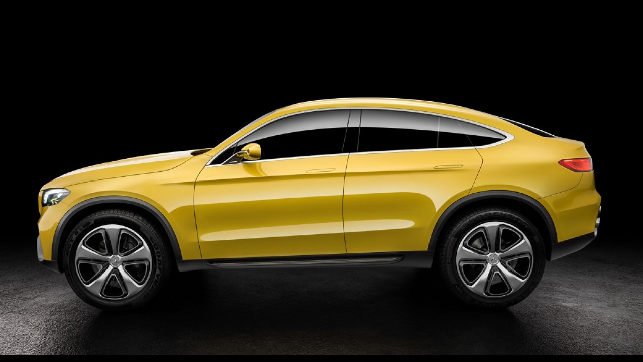 Mercedes GLC Coupé, prévia do rival para o BMW X4, é revelado em Xangai