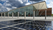 Colas solar panel road