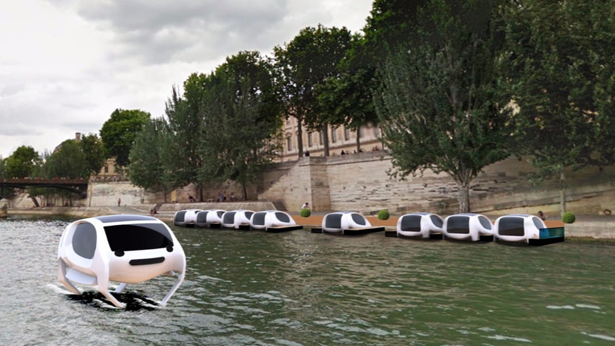 Paris - Des voitures volantes sur la Seine dès 2017