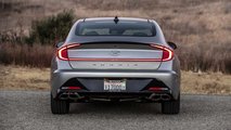 2021 Hyundai Sonata N Line Exterior Rear View