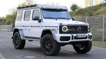 Mercedes G 4x4 Quadrat (2021) als Erlkönig erwischt