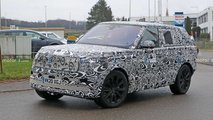 2022 Land Rover Range Rover Spy Shots Sospensione Anteriore Al Lavoro