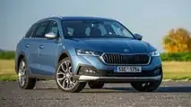 Den 150 PS starken Mildhybrid-Antrieb gibt es auch für den Octavia Scout.