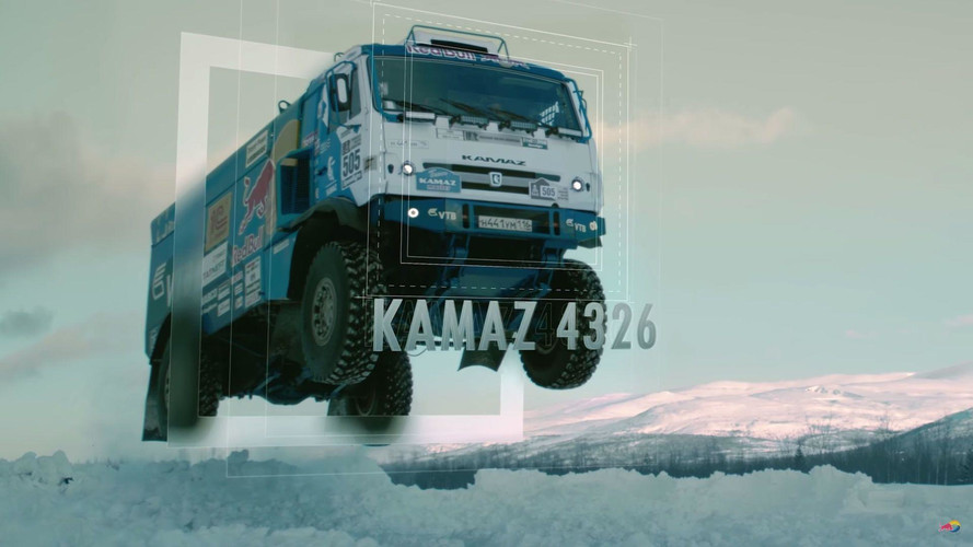 Kamaz rally truck
