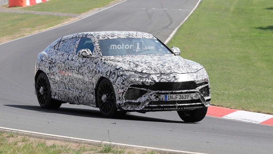 Lamborghini Urus Nurburgring Spy Photos