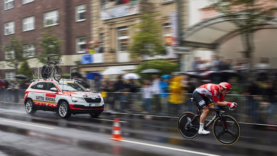 Skoda Karoq en el Tour de Francia