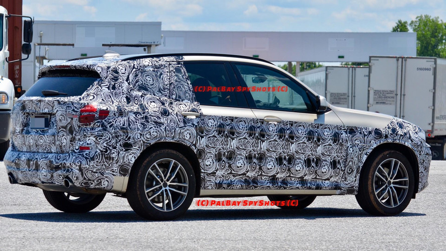 2019 BMW X3 yeni casus fotoğrafları