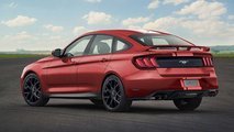 Ford Mustang Sedan render
