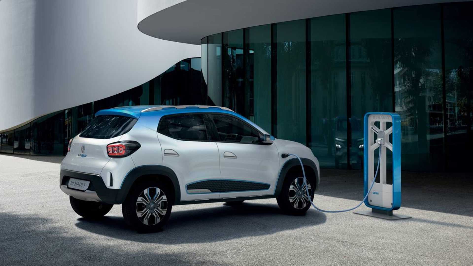 Renault Kwid elétrico será revelado em abril Renault-k-ze-concept