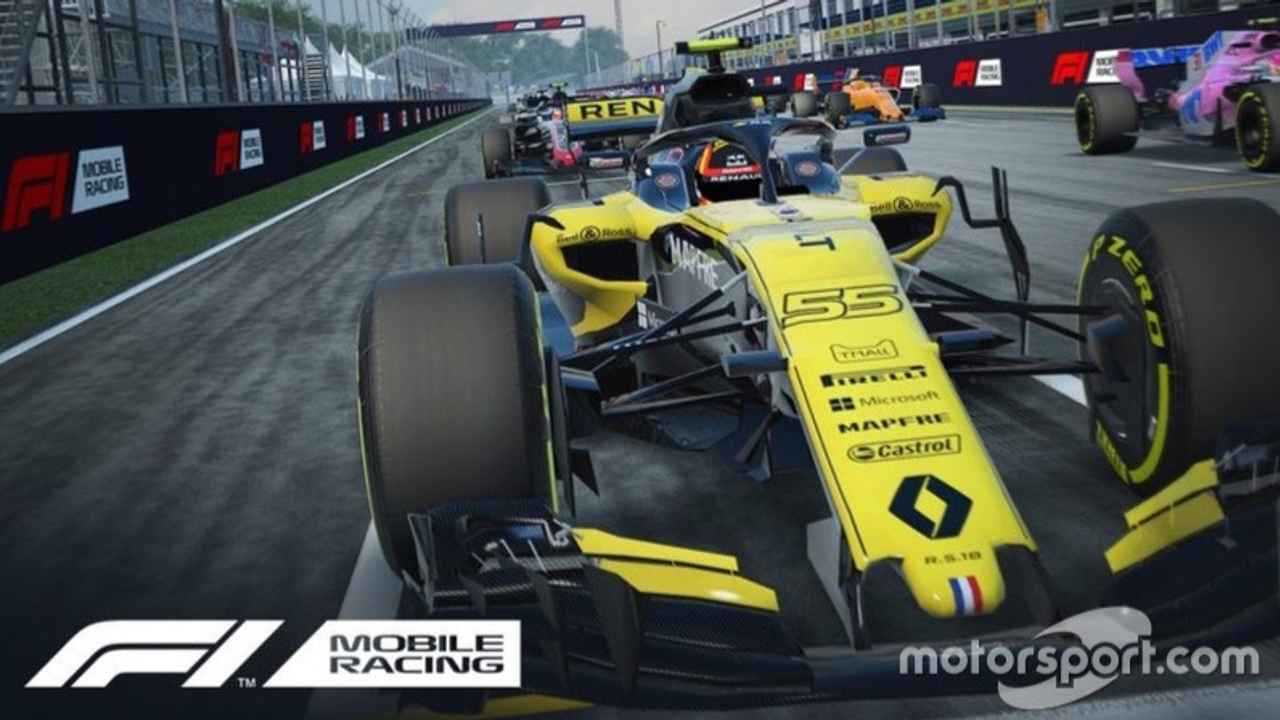 Videojuego F1 Mobile Racing