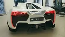Milan Red Hiper Otomobili Detaylı Görüntüleri