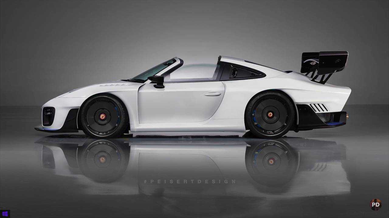 Porsche 935 Targa rendering