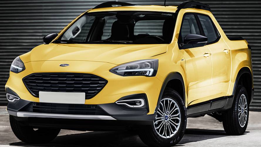 Ford Focus Pick-up Hayali Tasarımı (Render)
