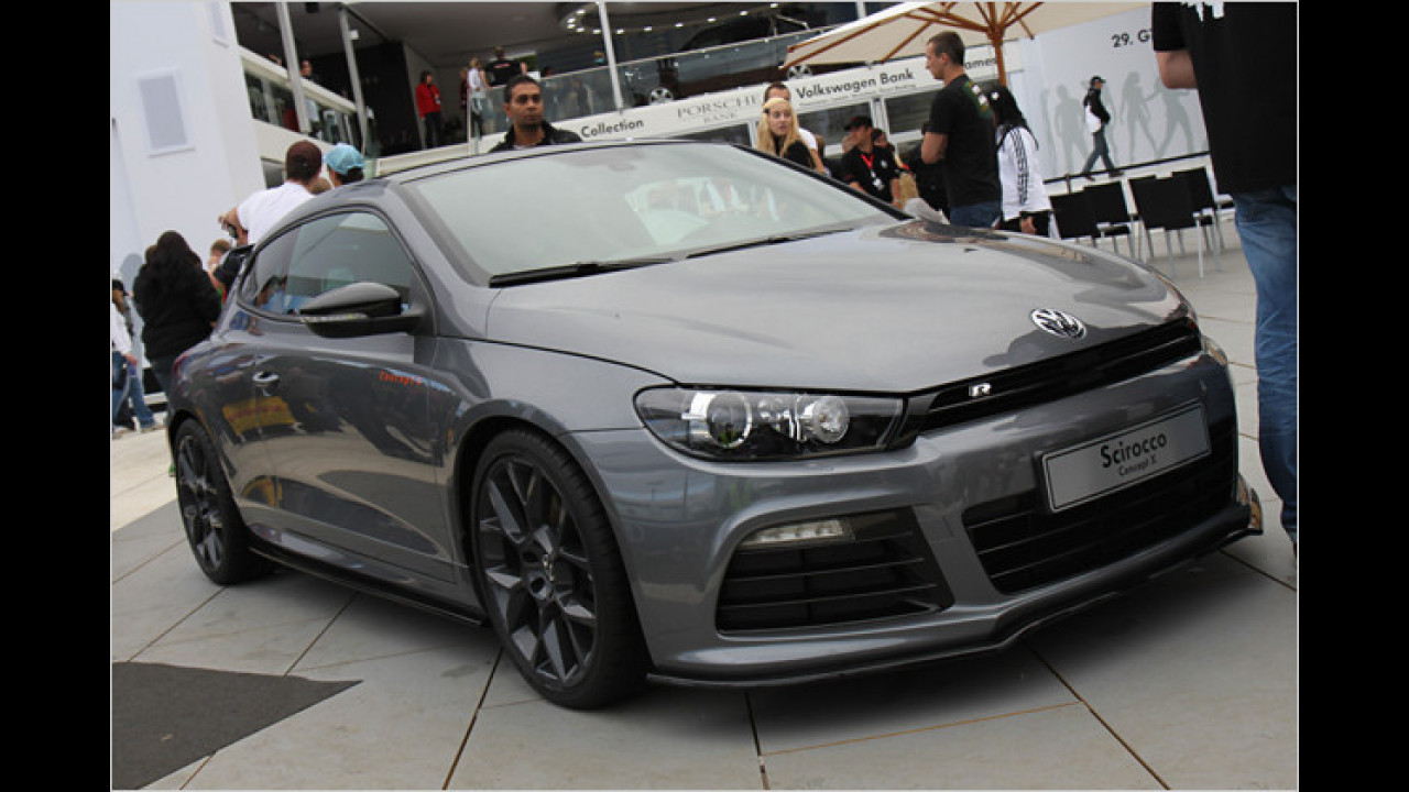 VW zeigt auf dem GTI-Treffen am Wörthersee unter anderem den Scirocco Concept X