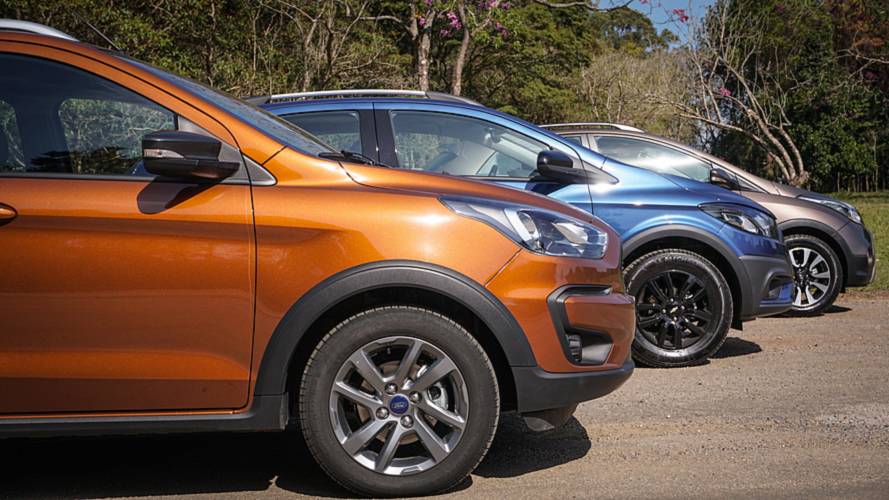 Comparativo Ford Ka FreeStyle x Chevrolet Onix Activ x Hyundai HB20X