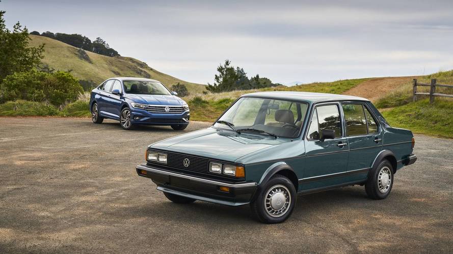 VW Jetta: 1982 versus 2019