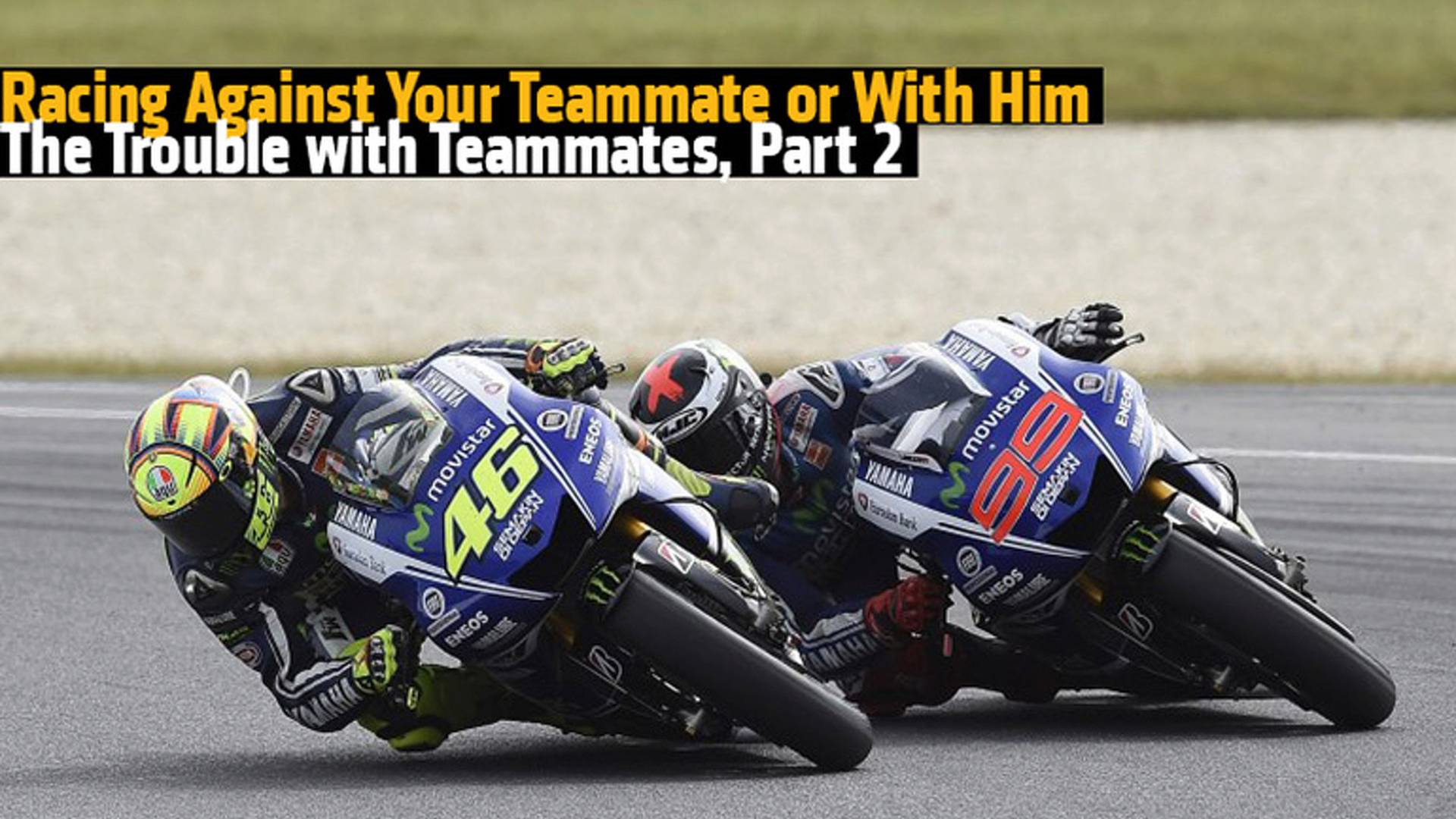 Racing Against Your Teammate or With Him - The Trouble with Teammates ...