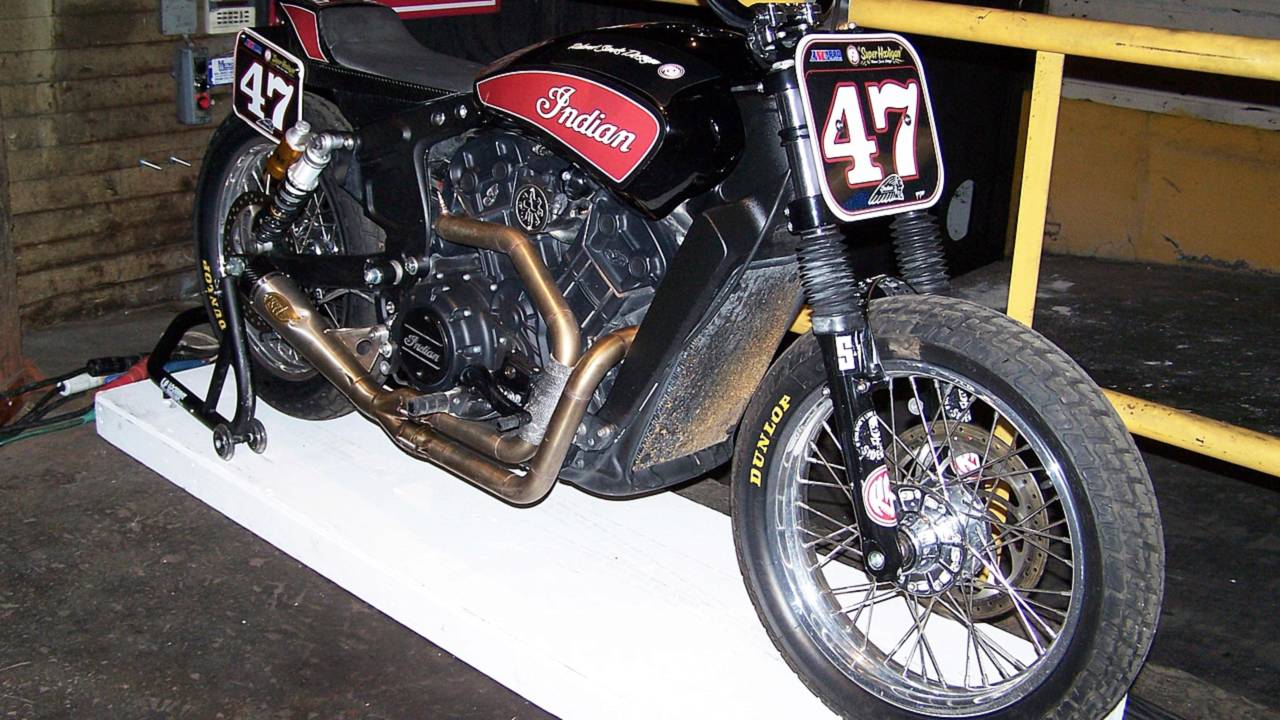 Another Indian Dirt Tracker by Roland Sands