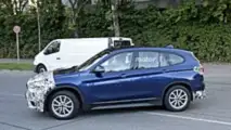 BMW X1 facelift spy photo