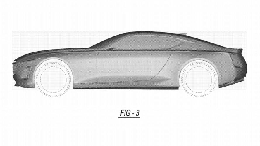 Cadillac Coupe Patent Illustrations