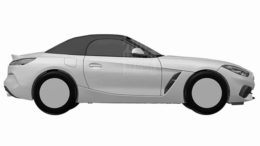 BMW Z4 2018: imágenes filtradas de la oficina de patentes