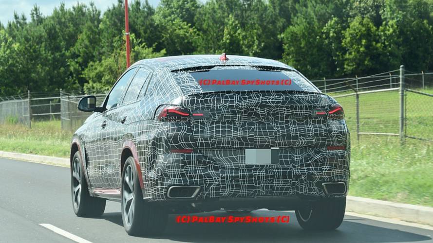 2020 BMW X6 spy photo