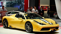 Ferrari 458 Speciale Aperta at 2014 Paris Motor Show