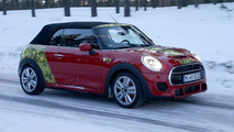 MINI JCW Convertible spy photo