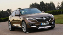 Future Opel flagship SUV rendering / RM Design