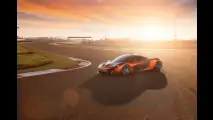 La McLaren P1 concept sul circuito del Bahrain
