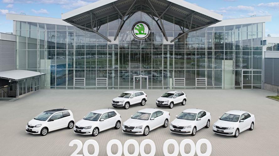 Ünnepel a Skoda – a 20 milliomodik modell is legördült a gyártósorról