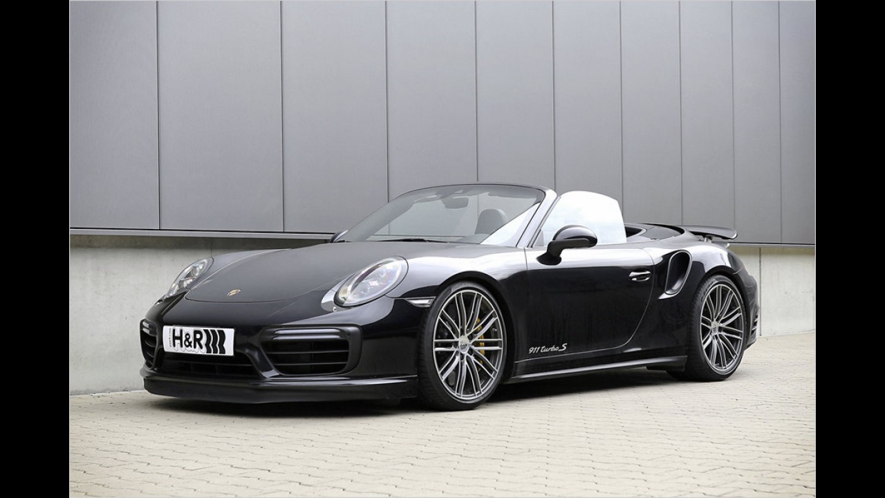 Sportfedern für den Porsche 911 Turbo S
