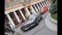 Mercedes SLS in prova