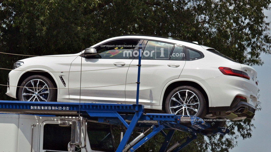 BMW X4 Spied Completely Uncovered