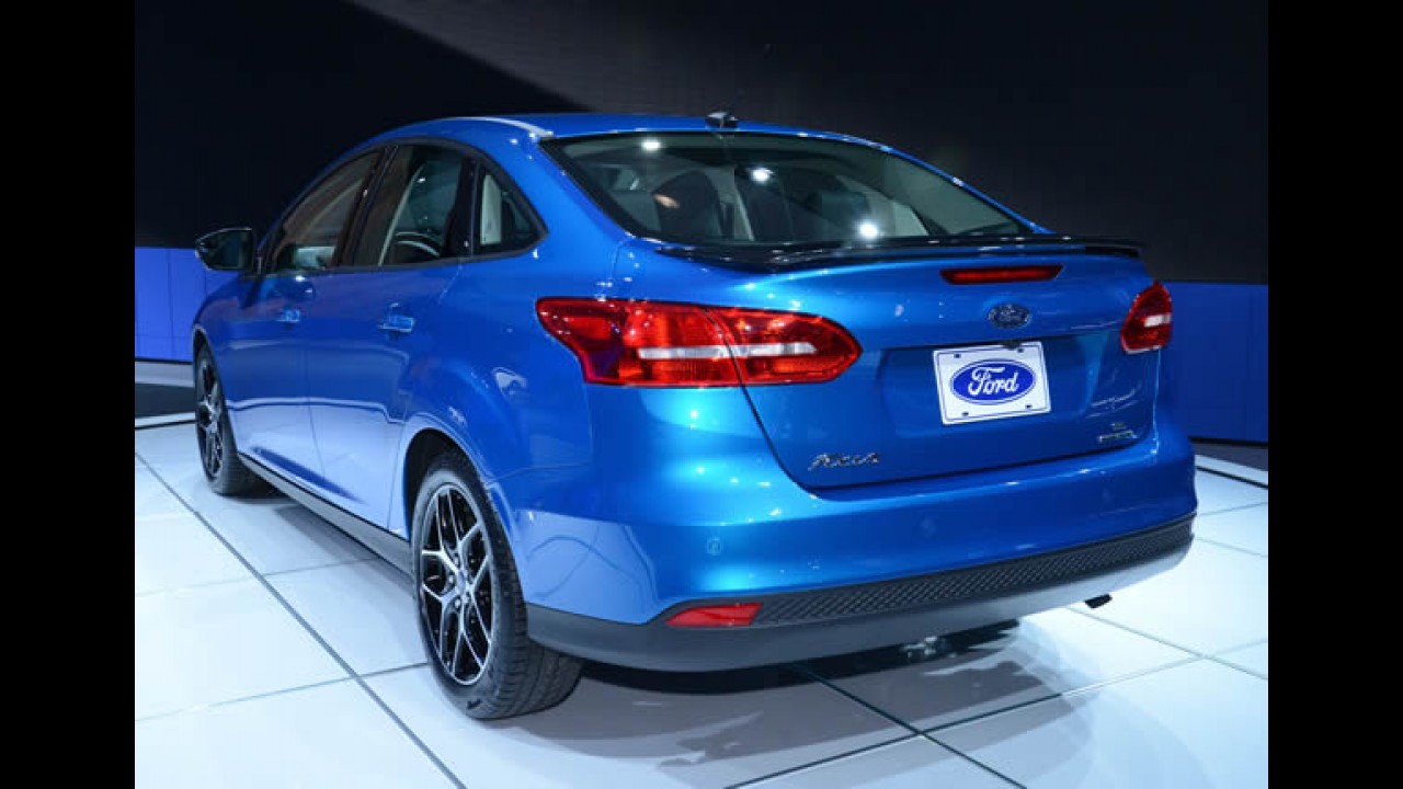 Salão de Nova York: novo Focus Sedan 2015 estreia nos Estados Unidos