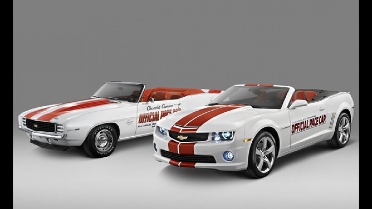 Camaro SS Conversível será o carro madrinha dos 100 anos das 500 milhas de Indianapólis