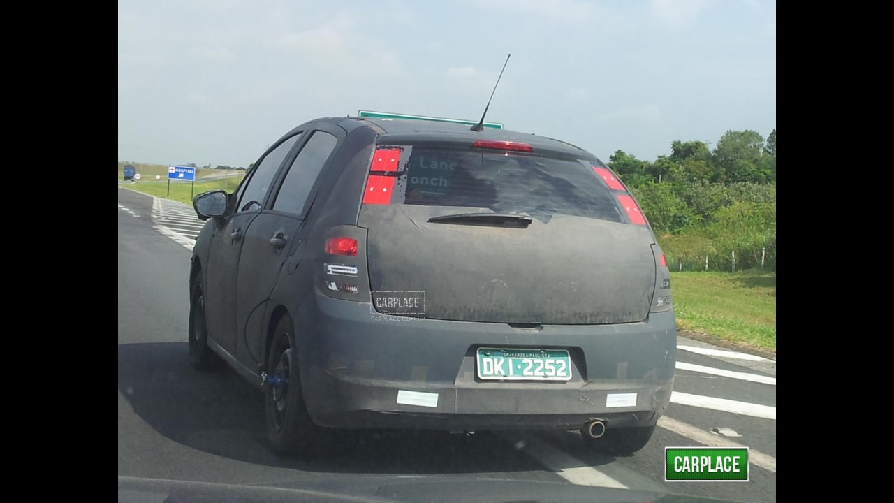 Flagra: Novo Citroën C3 rodando no Brasil
